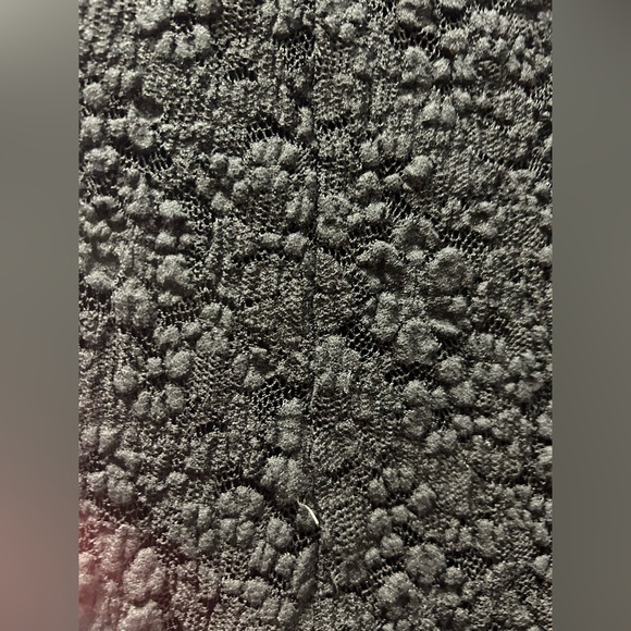 1X long lace black dress + black cape lace bolero type crop jacket goth CURRENT - Picture 14 of 16